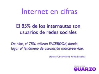 Internet hoy




(Fuente: Observatorio de las Redes Sociales Octubre 2011)
 