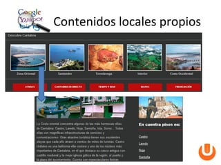 Contenidos locales propios
 