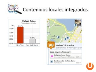 Contenidos locales integrados
 
