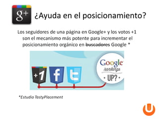 ¿Ayuda en el posicionamiento?
 