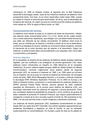 Redes telefonia celular lady