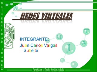 REDES VIRTUALES INTEGRANTE: JuanCarlosVargasSubelte 