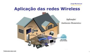 Jorge Muchacuar
Aplicação das redes Wireless
8
 
