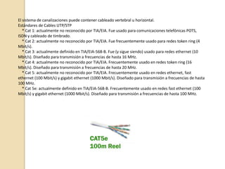 Todos los cables se concentran en el denominado armario de distribución de planta o armario de telecomunicaciones. Se trata de un bastidor donde se realizan las conexiones eléctricas (o "empalmes") de unos cables con otros. En algunos casos, según el diseño que requiera la red, puede tratarse de un elemento activo o pasivo de comunicaciones, es decir, un hub o un switch. En cualquier caso, este armario concentra todos los cables procedentes de una misma planta.