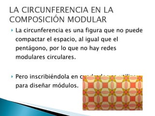 Redes y formas modulares. | PPT