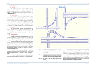 MIDEPLAN                                                                                                                                                    RECOMENDACIONES PARA EL DISEÑO DEL ESPACIO VIAL-URBANO REDEVU


       a)        Tipos de Ramales                                                                                                     Lámina 3.1-2
            i)     Directos                                                                                                         Tipos de Ramales
           Son aquellos que mantienen el mismo sentido de curvatura
a lo largo de su desarrollo. Pueden atender giros a la izquierda o a la
derecha y sus empalmes de salida y entrada están situados ambos a la
derecha y a la izquierda -respectivamente- en una y otra calzada. Ver
a y b en la lámina 3.1-2.
            ii) Semi directos
           Son aquellos en los que se produce, a lo largo de su
desarrollo, al menos un cambio de sentido de curvatura. También lo
son aquellos que tienen la fisonomía de los directos pero con alguna
condición de parada o con giros a la izquierda en la calzada de destino.
           Así definidos, estos ramales pueden atender giros a la
izquierda o a la derecha, con salidas y entradas también por la izquierda
o la derecha indistintamente. En la lámina 3.1-2 se señala con la letra
c el más típico de ellos, que forma parte de un enlace tipo trompeta.
            iii) Lazos
           Son aquellos ramales utilizados para efectuar giros a la
izquierda, mediante una curva cerrada que se desarrolla en más de 200
grados y por lo general en unos 300 grados. En la lámina 3.1-2 se señala
con letra d un lazo, asociado al ramal semidirecto c de un enlace tipo
trompeta.
       b) Ancho de Ramales

           El ancho del pavimento y las bermas en pistas de giro está
regulado por el volumen y composición del tránsito que por ella circula,
así como el radio de la curva circular asociada al giro. Se describirán
varias posibilidades de operación según la importancia del ramal.
            Todas estas variables han dado motivo a estudios que parten
de ciertos datos conocidos como: trayectoria mínima de los vehículos
tipo, sobreancho por efecto de la velocidad, etc. Esto ha permitido
tipificar los casos y tabular los anchos mínimos requeridos bajo cada
combinación de factores. Para estos efectos se considera la clasificación
de vehículos tipo siguiente: Livianos (L), Camiones y buses (C) y
Vehículos Articulados (VA).
           Los anchos necesarios para vehículos tipo L o C pueden           Caso I.    Una pista con tránsito en un solo sentido, en que no              El caso I se reserva para ramales de giro de poca importancia,
calcularse matemáticamente, pero los necesarios para VA han debido                     se consulta la posibilidad de adelantar a un vehículo   bajo volumen de tránsito y corta longitud. Al menos uno de los bordes
estudiarse experimentalmente o mediante el empleo de modelos a                         que se detenga.                                         del pavimento debe tener una berma que permita ser transitada en una
escala.                                                                                                                                        emergencia; si hay soleras, una de ellas debe ser facilmente montable.
                                                                            Caso II.   Una pista con tránsito en un solo sentido, diseñada
           Los tipos de operación que puedan considerarse en el ramal                  de modo que sea posible adelantar a un vehículo                   El caso II consulta la posibilidad de adelantamiento a bajas
de giro dan origen a una primera clasificación de tres posibilidades.                  detenido por emergencia a un costado de la pista.       velocidades con espacios libres entre vehículos restringido,pero
                                                                                                                                               manteniéndose ambos dentro de la pista de circulación. Esta hipótesis
                                                                            Caso III. Dos pistas, ya sea para tránsito en uno o dos            de diseño es adecuada tanto para bajos volúmenes de tránsito como
                                                                                      sentidos.                                                para aquellos próximos a la capacidad del ramal.


MANUAL DE VIALIDAD URBANA - CAPÍTULO 3. UNIDADES VIAL-URBANAS                                                                                                                                                PÁGINA 3.1/5
 
