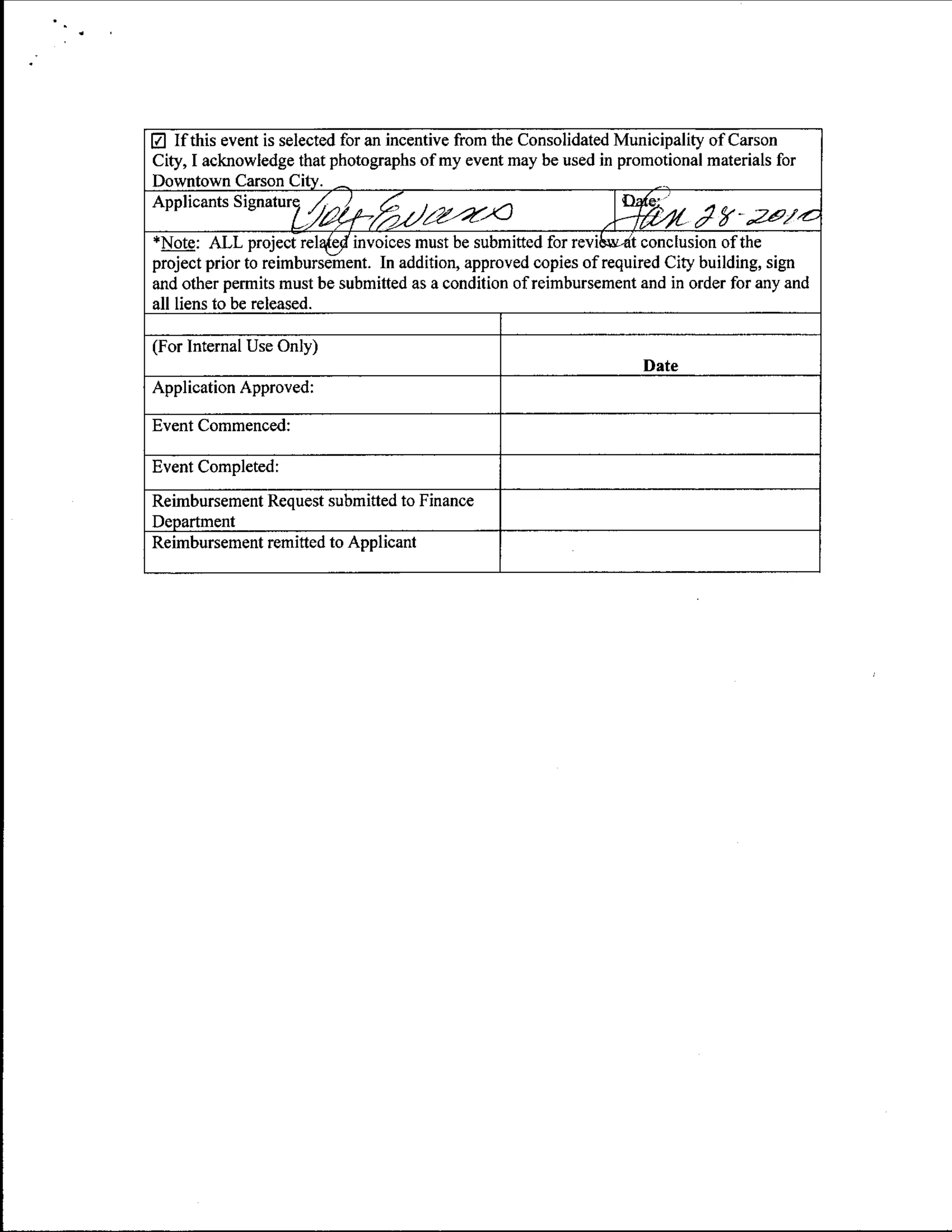 Redezvous application