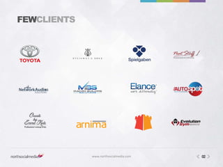 FEWCLIENTS

www.northsocialmedia.com

02

 