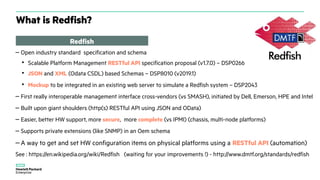 IPMI is dead, Long live Redfish