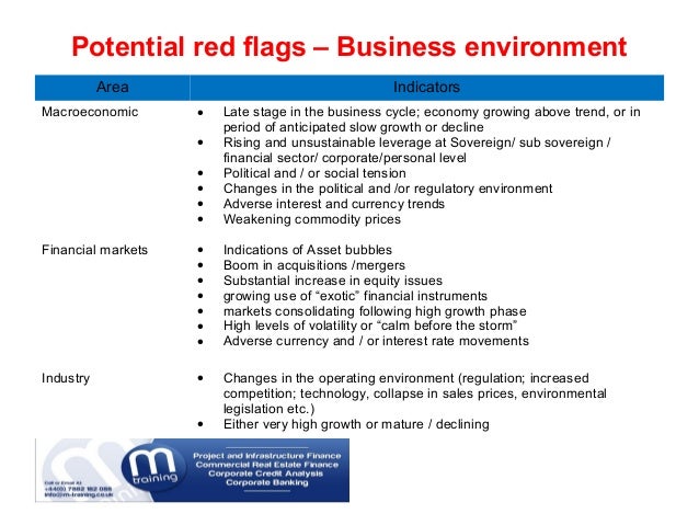 Red Flags Some Warning Signs For Companies With Potentially High C