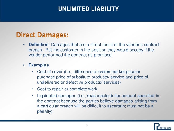 Red Flags in Customer Contracts Part II