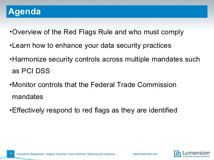 Creating Your Red Flags Rule Playbook