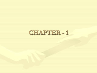 CHAPTER - 1
 