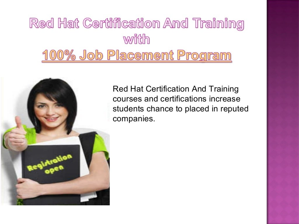Redhat certification with 100 Job Placement Program