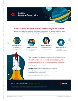 RH134-RHEL9.0-en-2-20220609 Copyright ©2022 Red Hat, Inc.
 