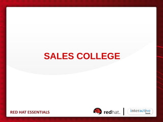 SALES COLLEGE
 