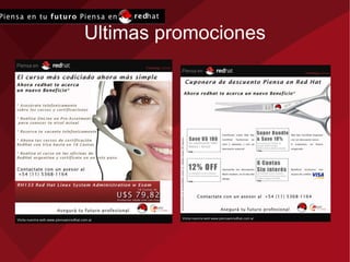 Ultimas promociones 