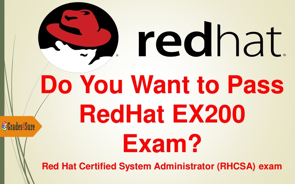 RedHat EX200 Practice Test Questions Answers