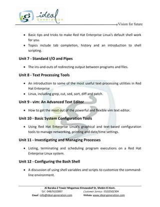 Red hat linux essentials | PDF | Operating Systems | Computer Software ...