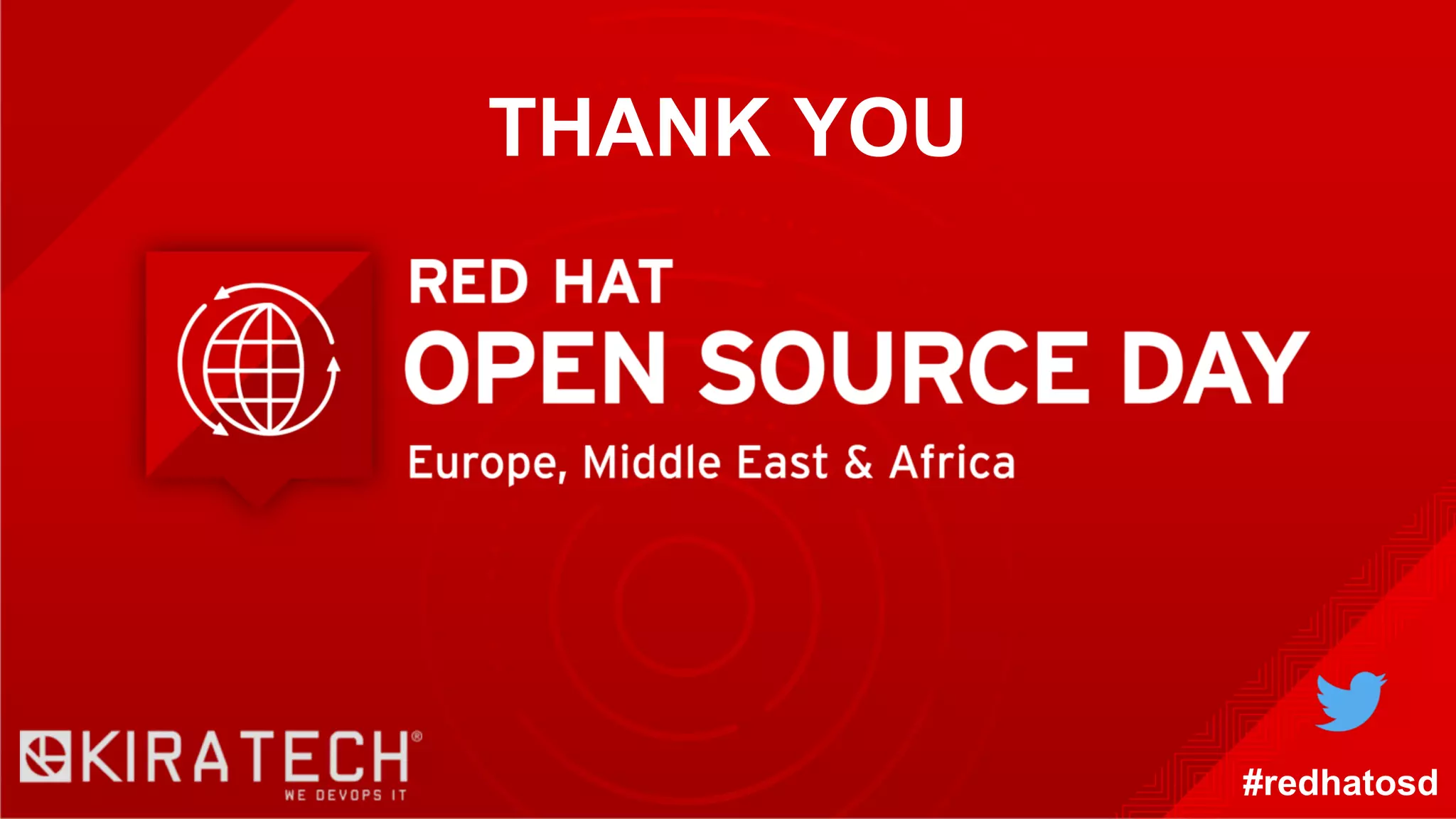 #redhatosd
THANK YOU
 