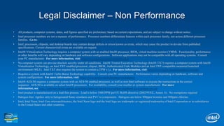 Broadest Mission Critical Vendor BaseWorld Record Performance: Up to 40% Increase vs. Xeon® 75001Advanced Data Protection and ReliabilityWorld-Class EconomicsAccelerating Mission Critical Transformation1SPECint*_rate_base2006 benchmark comparing next generation Intel® Xeon® processor E7-4870 (30M cache, 2.40GHz, 6.40GT/s Intel® QPI) scoring 1,010 (includes Intel Compiler XE2011 improvements accounting for about 11% of the performance boost) to X7560 (24M cache, 2.26GHz, 6.40GT/s Intel QPI) scoring 723 (Intel Compiler 11.1).  Source: Intel SSG TR#1131. Software and workloads used in performance tests may have been optimized for performance only on Intel microprocessors.  Performance tests, such as SYSmark and MobileMark, are measured using specific computer systems, components, software, operations and functions.  Any change to any of those factors may cause the results to vary.  You should consult other information and performance tests to assist you in fully evaluating your contemplated purchases, including the performance of that product when combined with other products.  All dates, product features and plans are subject to change without notice.