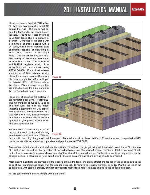 Geogrid Installation Procedures For Gas