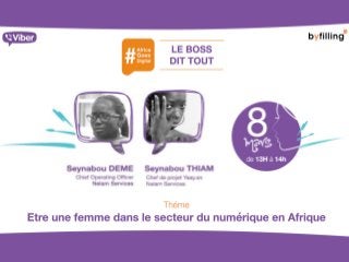 Le Boss Dit Tout #2 avec Seynabou Deme et Seynabou Thiam - Nelam Services : "Etre une femme dans le secteur numérique en Afrique"