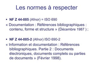  présenter un état de l’art