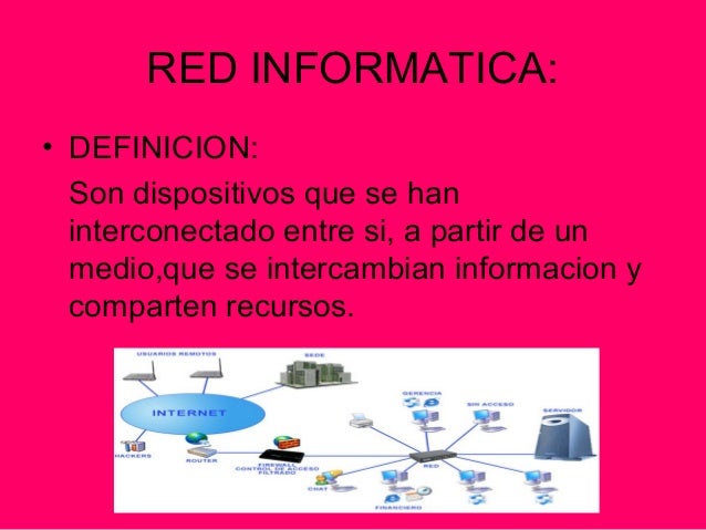 Resultado de imagen para Definición de Red Informática
