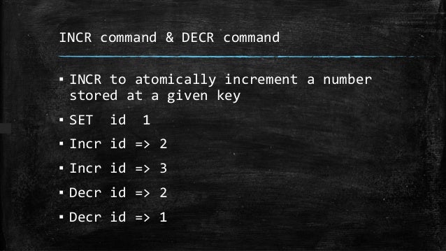 Redis A Key Value Store