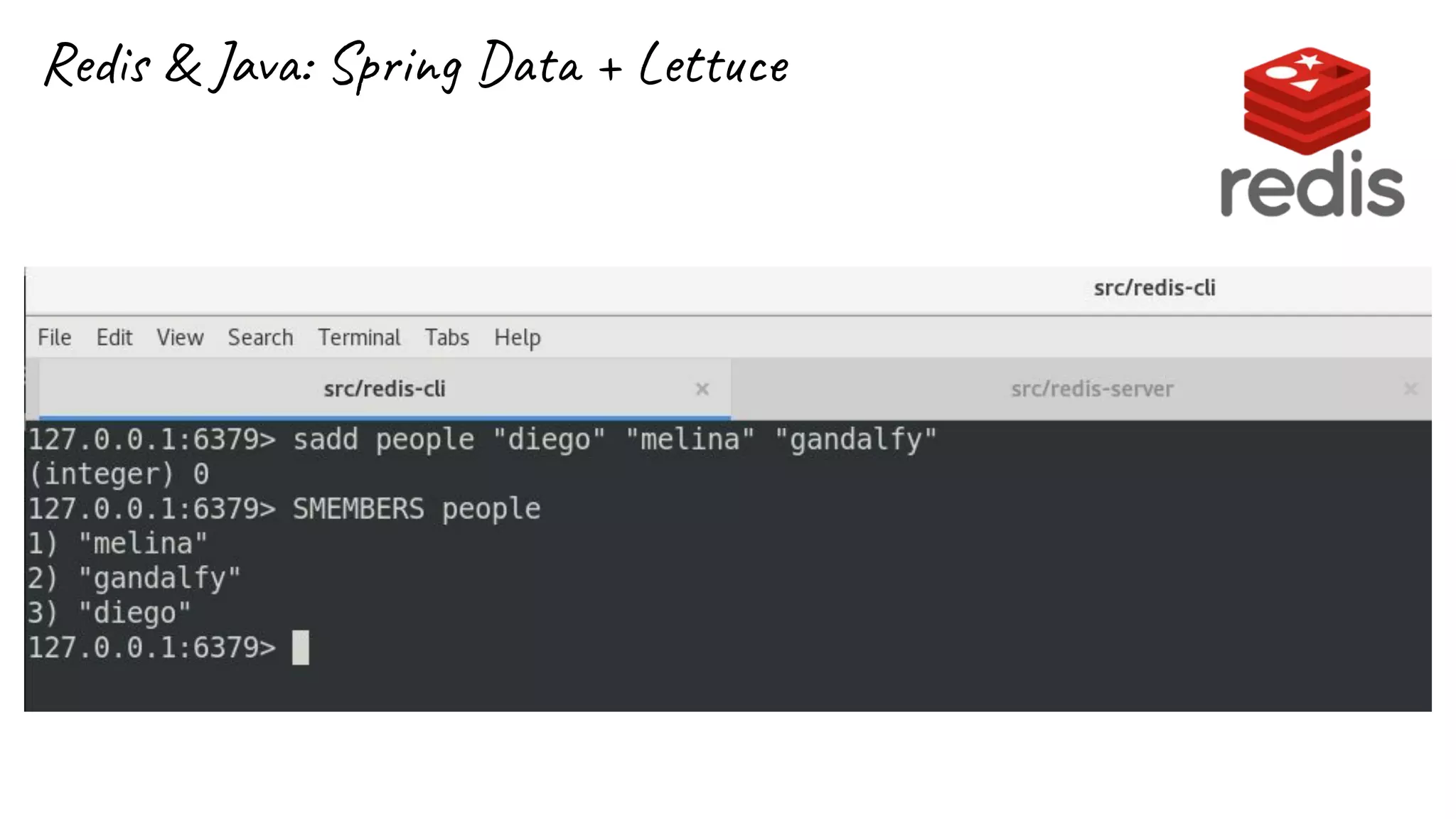 Redis & Java: Spring Data + Lettuce
 