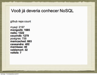 domingo, 11 de dezembro de 2011
 