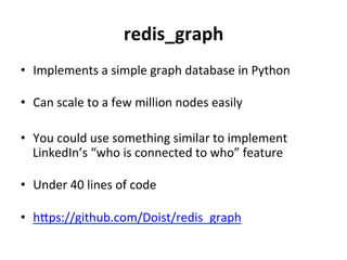 Amir Salihefendic: Redis - the hacker's database | PDF