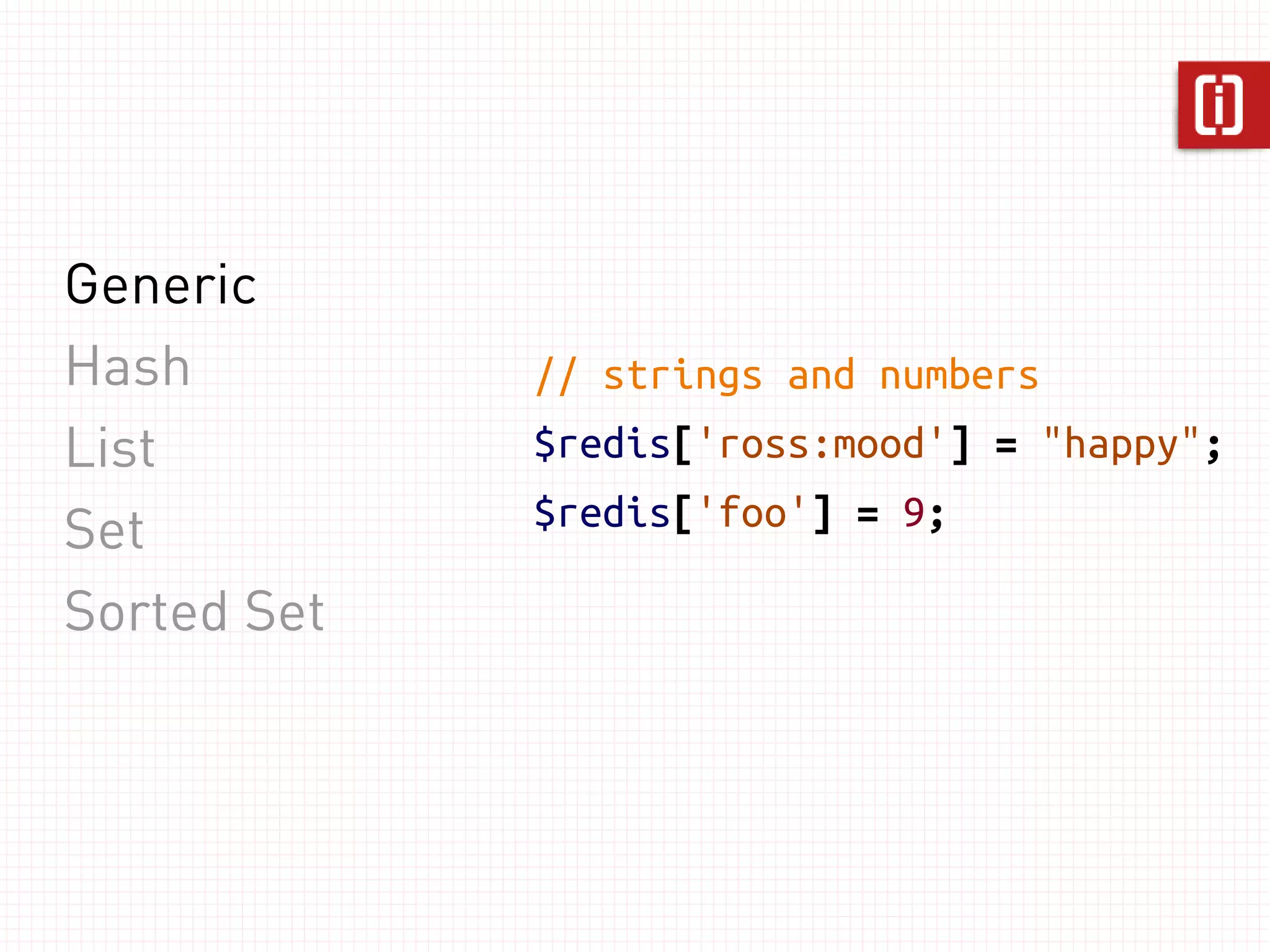$client->incr('cookies:eaten');
$client->incrBy('cookies:eaten', 2);
$client->incrByFloat('cookies:eaten', 0.5);   version 2.6+
 