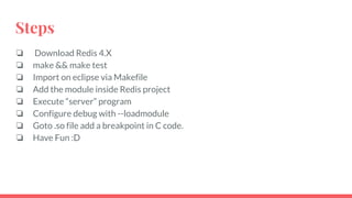 Redis Module Debugging | PDF