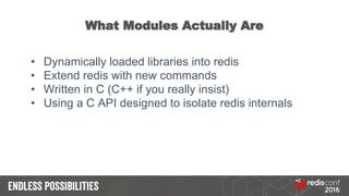 Redis modules 101 | PDF
