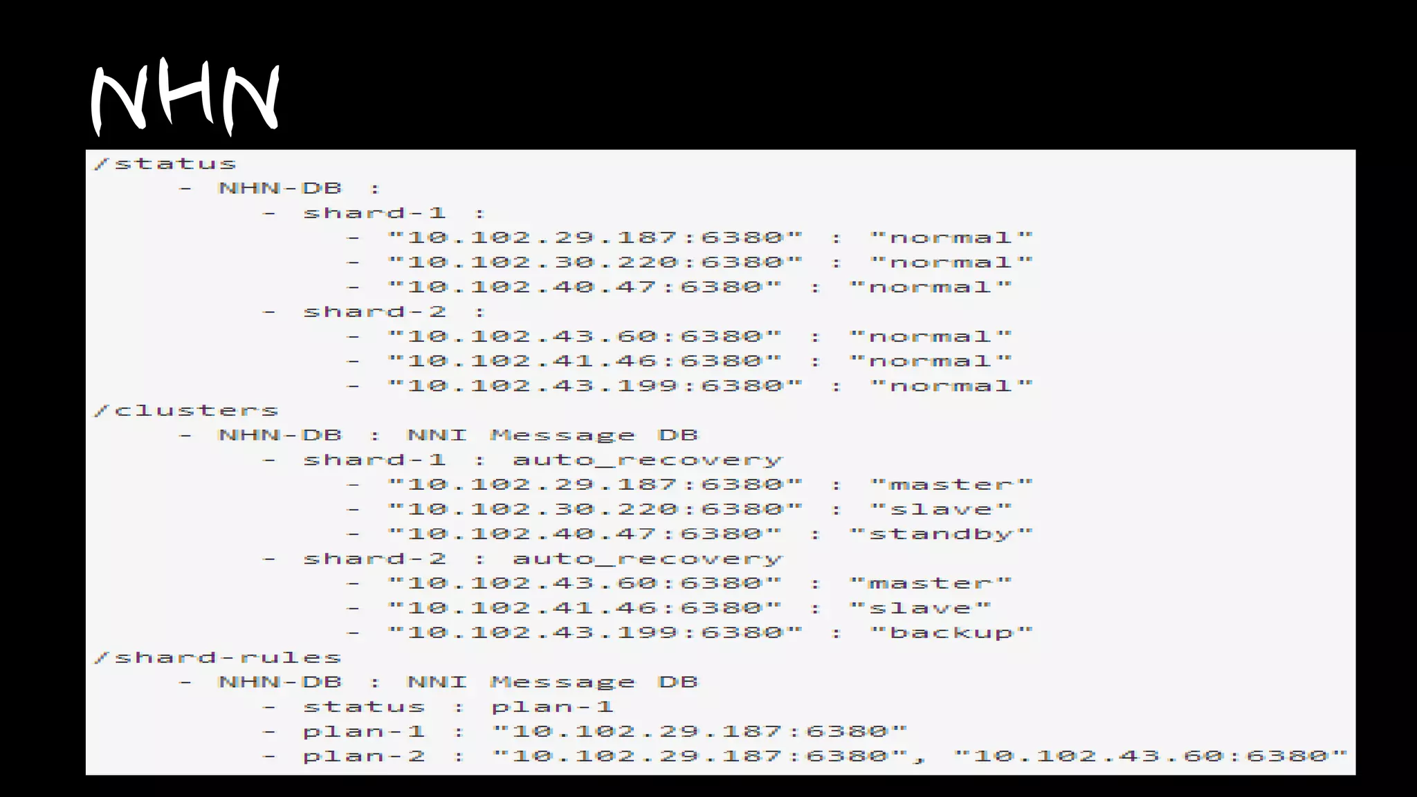 Client Library
• Benefits
–No hob(faster than server proxy)
• Liabilities
–Consistency Problem(Timing Issue)
 