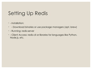 Redis_Presentation.pptx ppt on redis and | PPTX