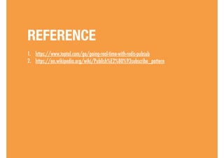 Websocket + Redis pubsub | PDF