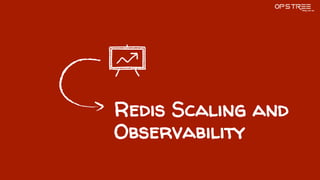 Redis Scaling and
Observability
 