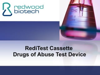 RediTest Cassette  Drugs of Abuse Test Device 