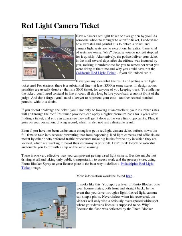 Do Red Light Camera Tickets Go On Your Record 2025