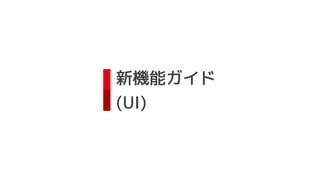 新機能ガイド
(Text formatting)
 