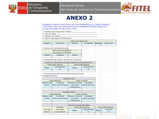 FONDO DE INVERSIÓN EN TELECOMUNICACIONES
ANEXO 2
 
