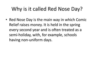 Red Nose Day!!! | PPTX