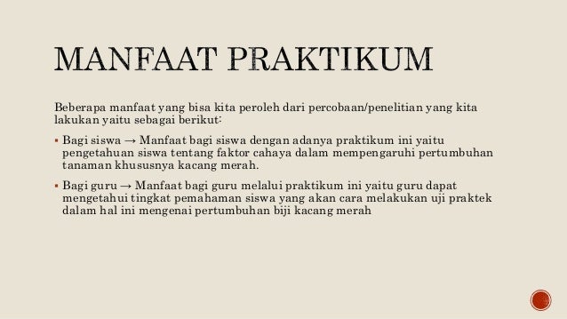 Ppt Pengamatan Pertumbuhan Kacang Merah