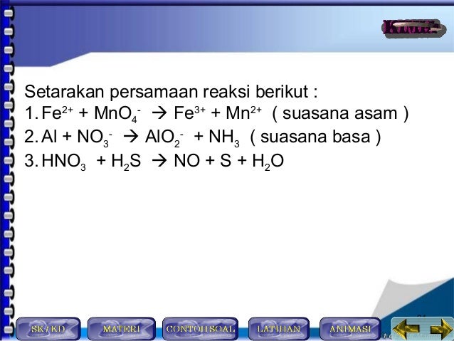 Reaksi Reduksi Dan Oksidasi