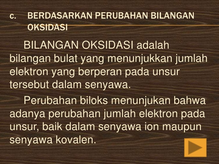 Senyawa Redoks