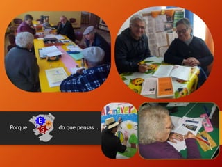Porque do que pensas …
 