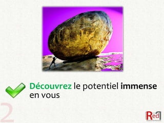 Découvrez le potentiel immense
    en vous

2
 